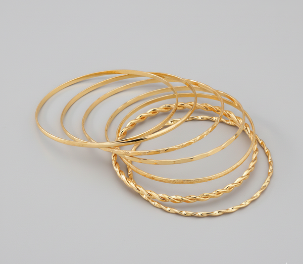 7-pk gull punk armbånd  streetwear, goth